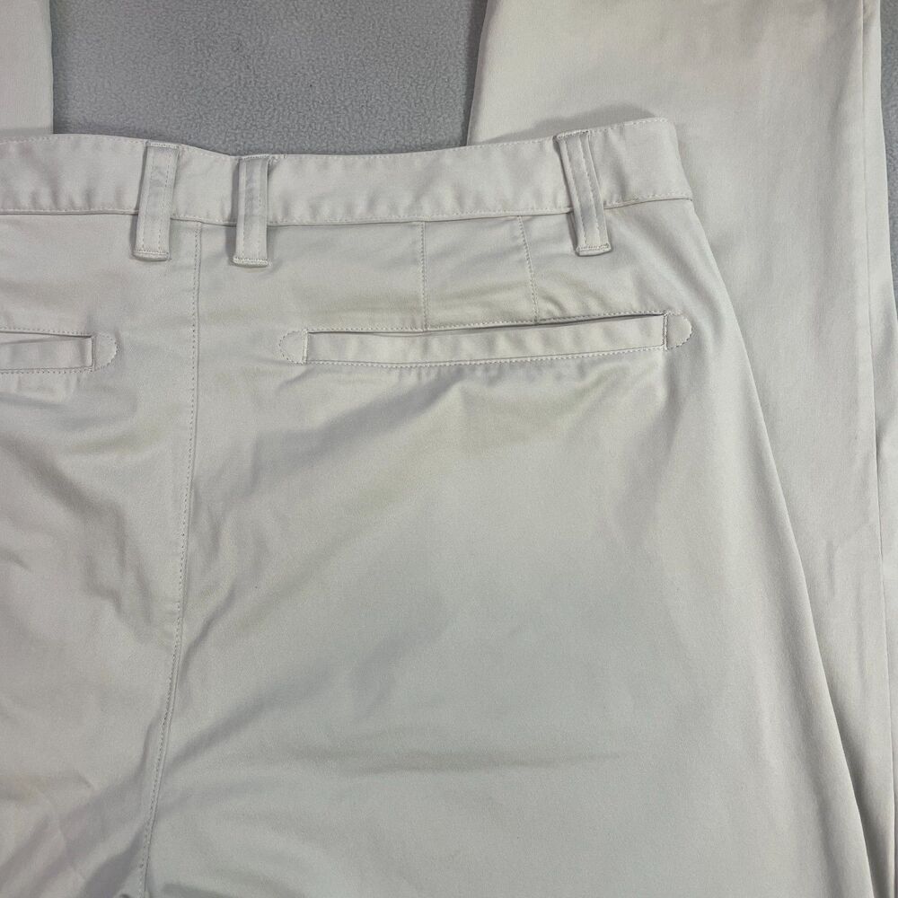 Rhone Commuter Pants Mens 30x31 Classic Fit Performance Flex Knit Golf Beige - Picture 16 of 16